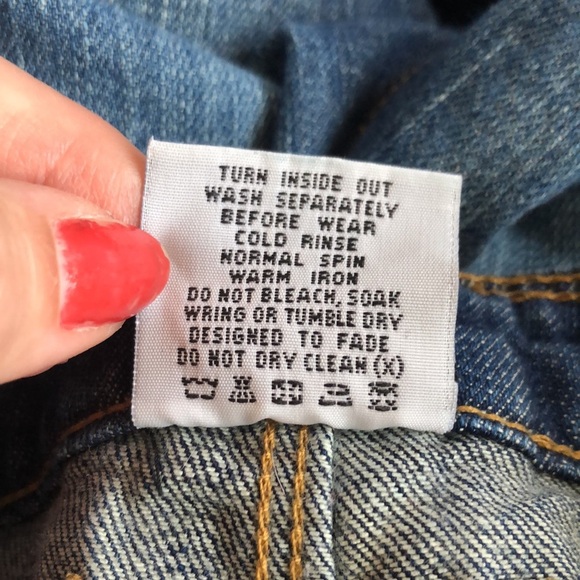 Sass & Bide Low Rise Medium Dark Wash Straight Leg Jeans 29 Neon Nights - Picture 8 of 9